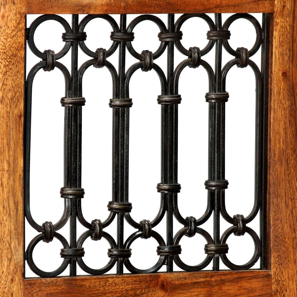 Zestaw bistro 3 częściowy lite drewno akacjowe - number 9.