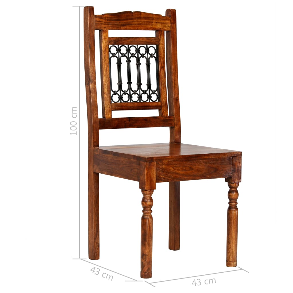 Zestaw stolika 9 części masywne drzewo acacia - number 12.