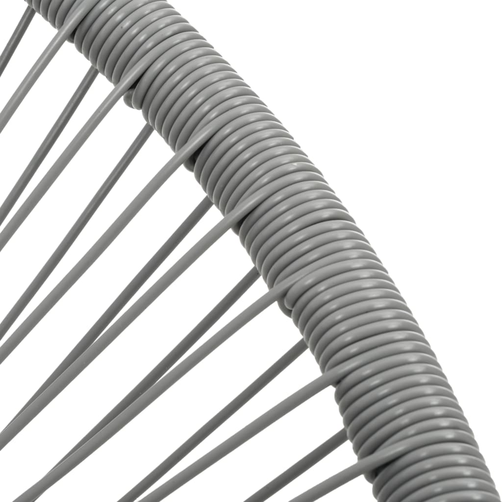 Vrtna stolica poliratan siva - number 6.