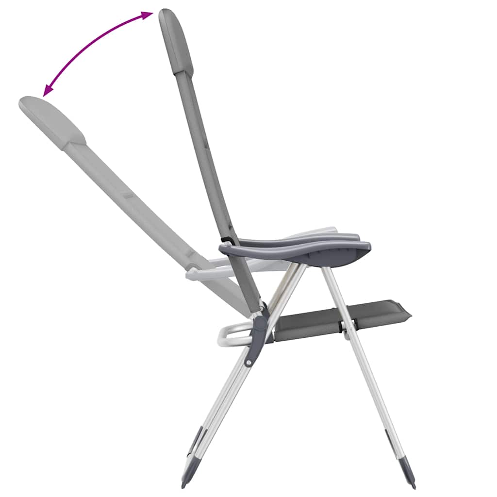 Stolice za kampiranje kom. aluminij 58 x 69 x 111 cm - number 8.