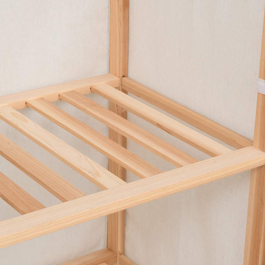 Ormar na 3 etaže 79x40x170 cm - bijeli, 1 - number 4.