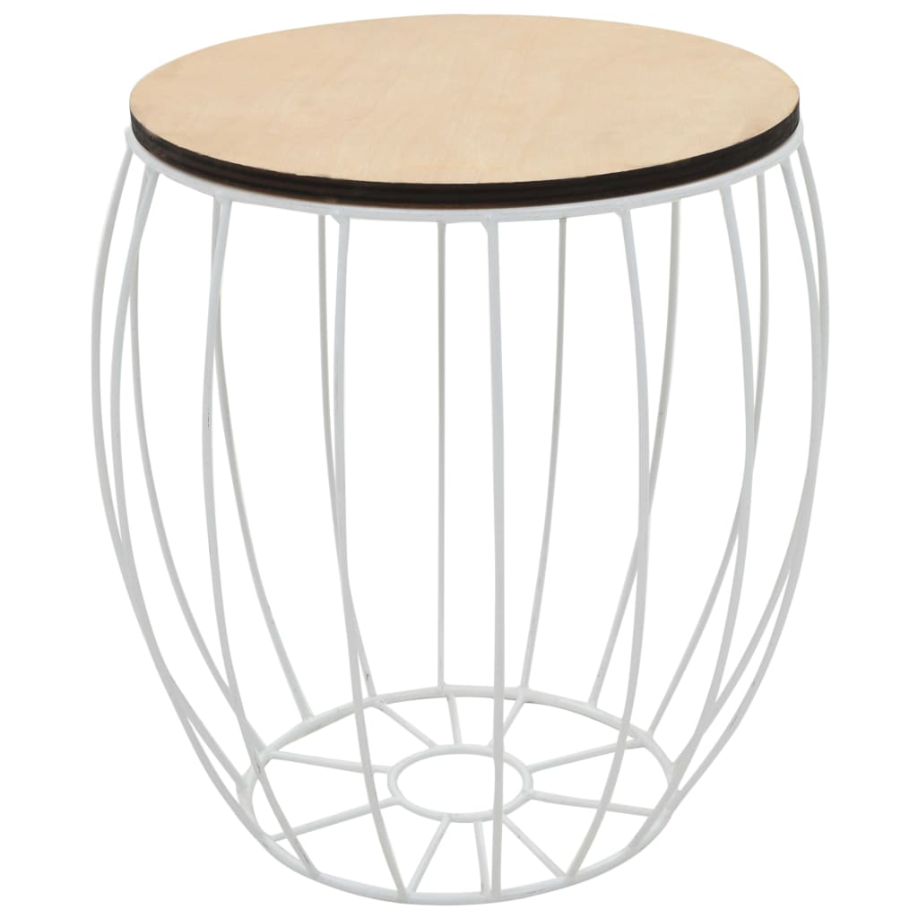 Sofabordssæt i 3 dele poppelkrydsfinér jern - number 6.