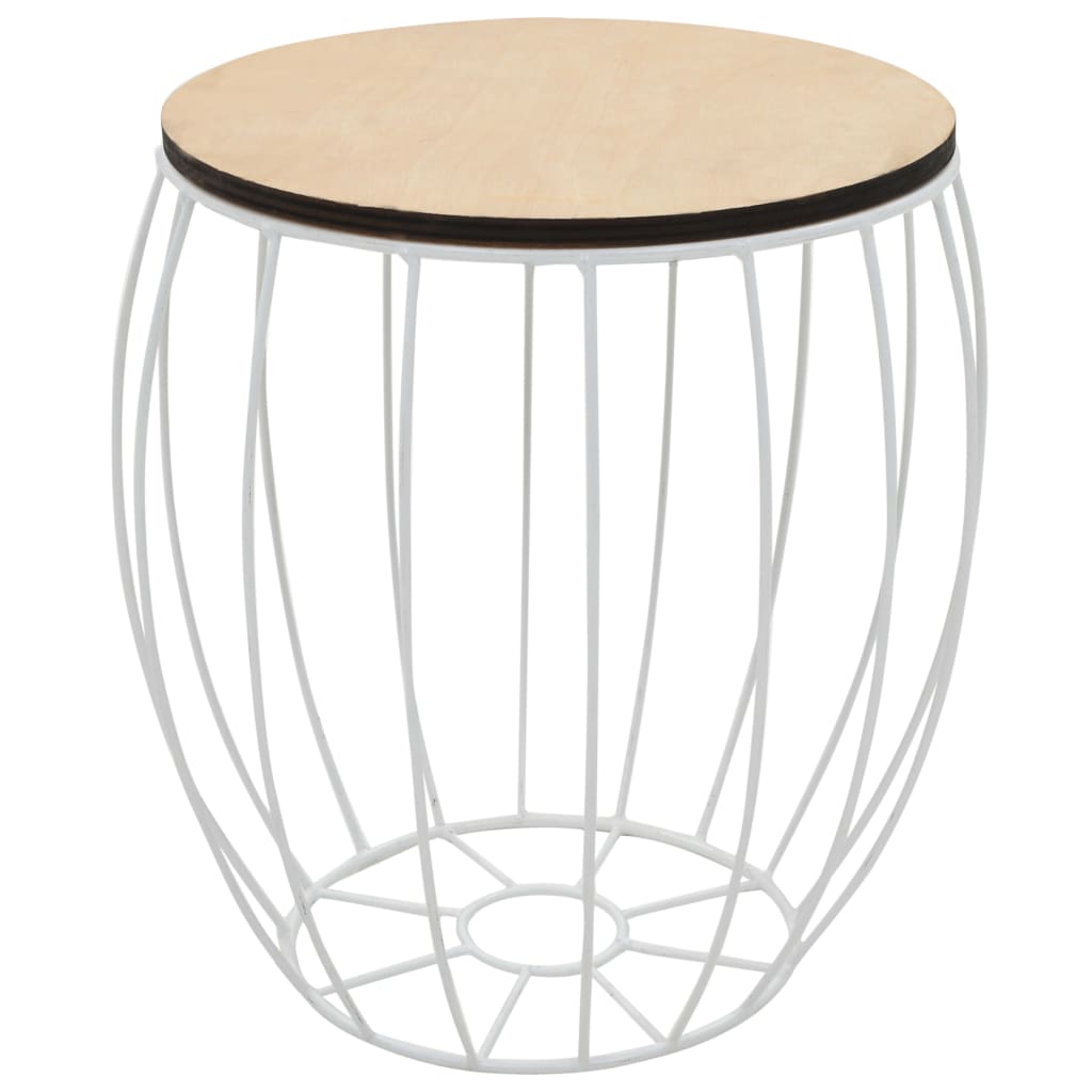 Sofabordssæt i 3 dele poppelkrydsfinér jern - number 5.