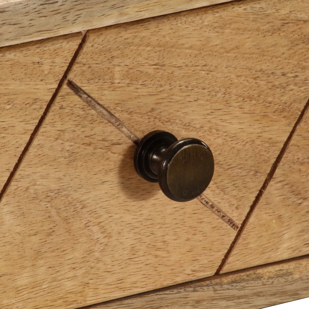 Radni stol s ladicama puno mango drvo 110 x 50 x 76 cm - number 7.