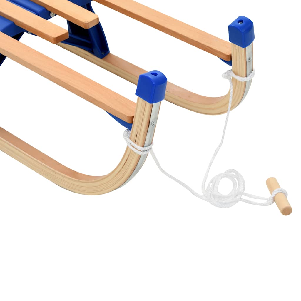 Foldbar kælk i træ 110 cm - number 7.