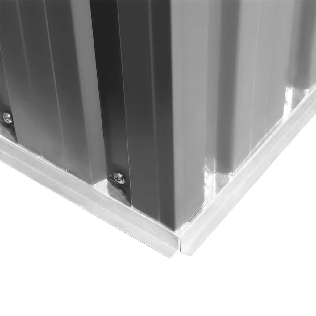 Vrtna kućica metalna - siva, 257 x 298 x 178 cm, ooo 1 - number 8.