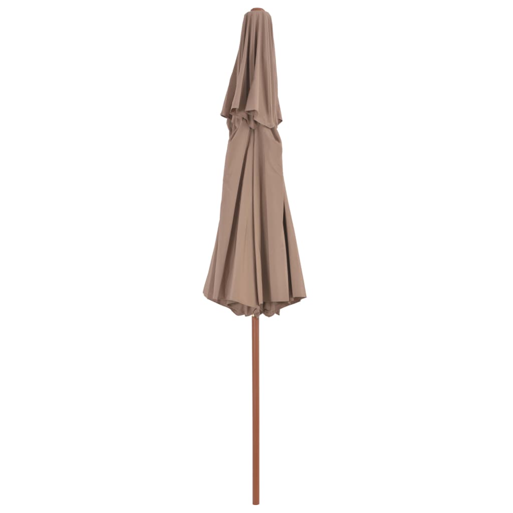 Parasol 270 cm wooden pole - number 4.