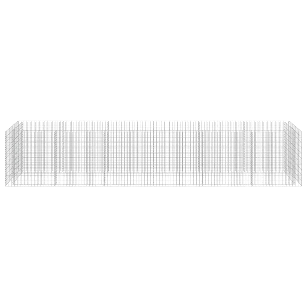 Gabion -visebani pocinčani čelik - 540 x 90 x 100 cm, 1 - number 5.