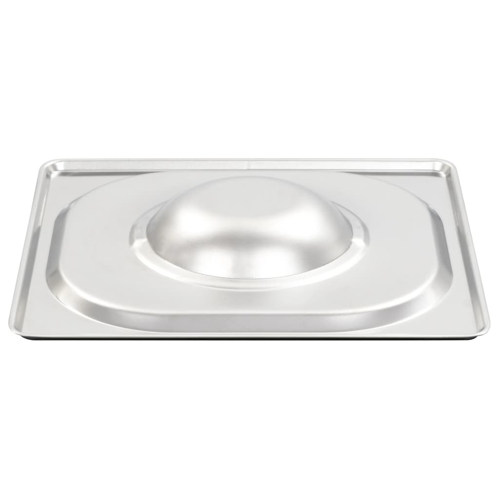 Bradepandelåg til gn 1/6 rustfrit stål 8 stk. - number 4.