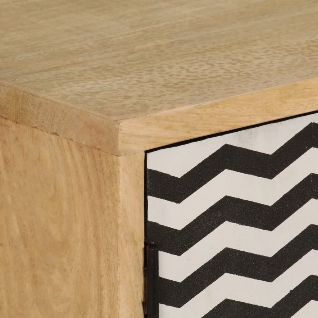 Skänk i massivt mangoträ 120 x 30 x 75 cm - number 5.