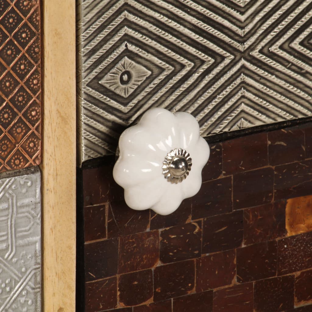 Skänk i massivt mangoträ 120 x 30 x 75 cm - number 7.