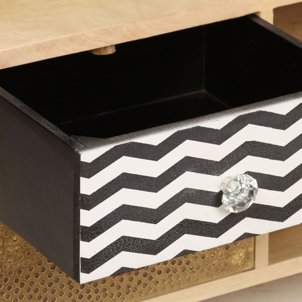 Tv-skab 120x30x40 cm ru mangotræ - number 9.