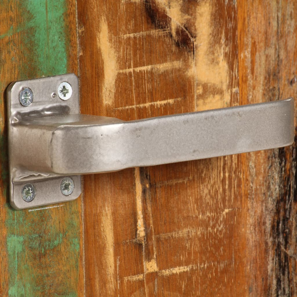 Sengeskab 50x30x50 cm massivt genbrugstræ - number 6.