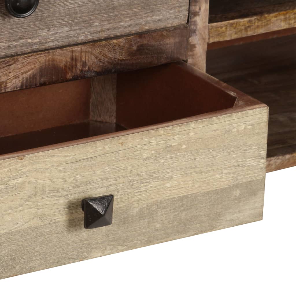 Tv-skab massivt mangotræ 118 x 30 x 40 cm - number 10.