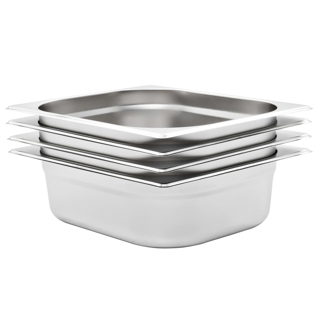 Bac gastronorme 4 pcs. gn 1/2 100 mm inox - 325 x 265 x 100 mm - number 1.