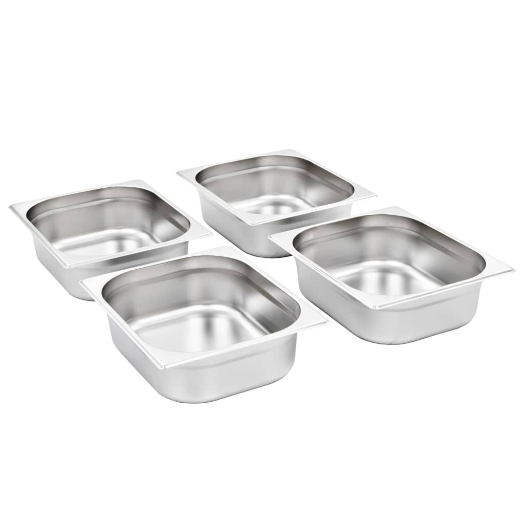Bac gastronorme 4 pcs. gn 1/2 100 mm inox - 325 x 265 x 100 mm - number 2.