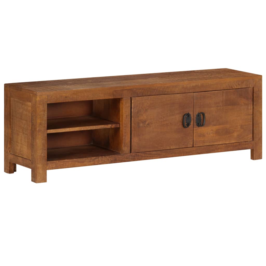 Tv cabinet 120x30x40 cm solid mango wood - number 1.
