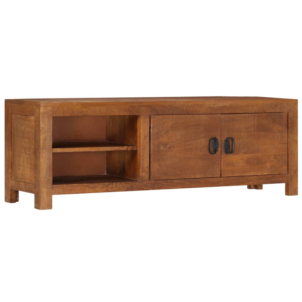 Tv cabinet 120x30x40 cm solid mango wood - number 11.