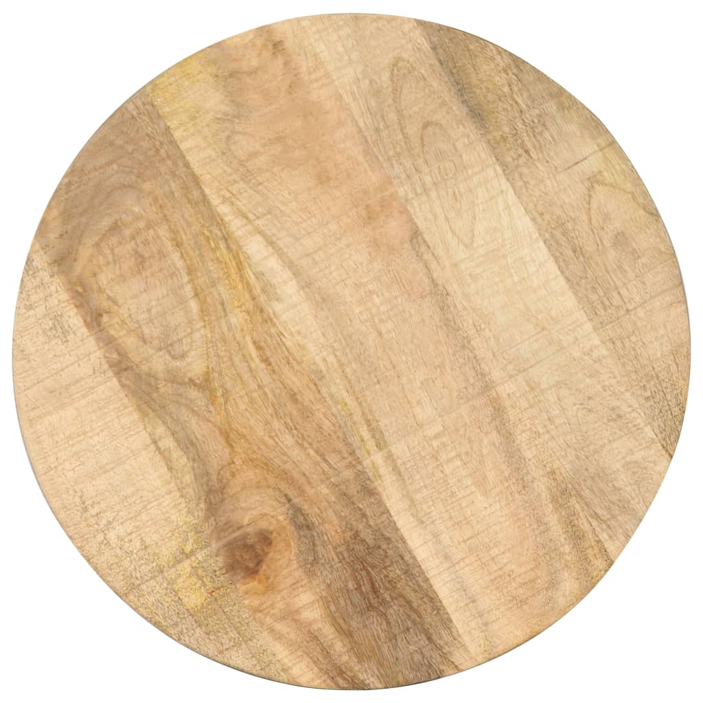 Stolik pomocniczy 45 x (45-62) cm lite drewno mango i żeliwo - number 3.