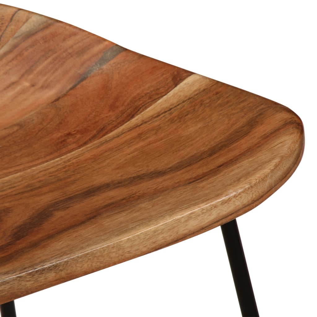 Barkrakker 2 stk. massivt akasietre - number 5.