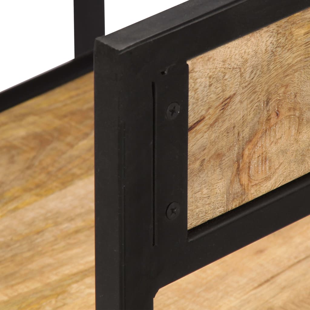 Zestaw stołowy 3-częściowy z litego drewna mango - number 8.