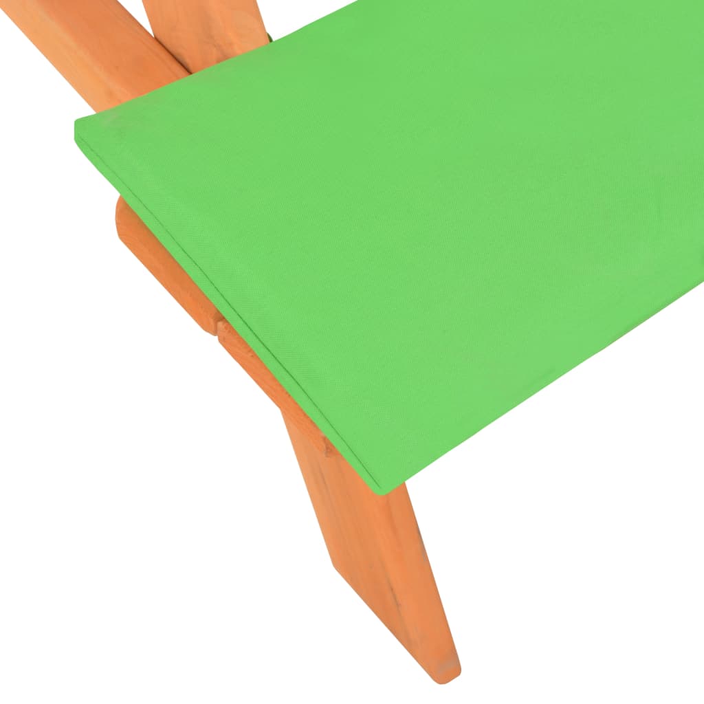 Picnicbord med bænke til børn 89 x 79 x 50 cm massivt grantræ - number 4.