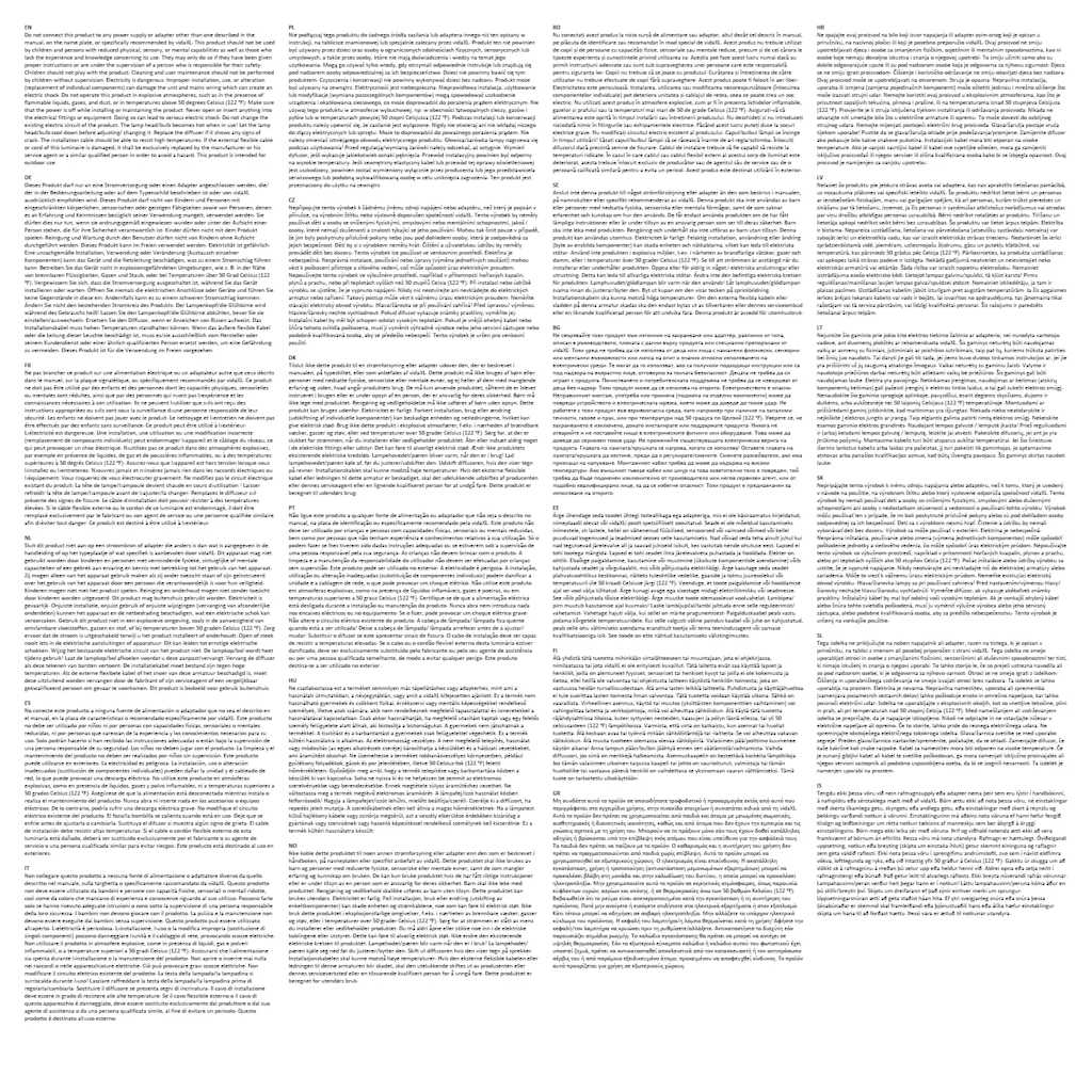 Lampes murales à led extérieures 6 pcs. 5 w couleurs argentées rondes - number 7.