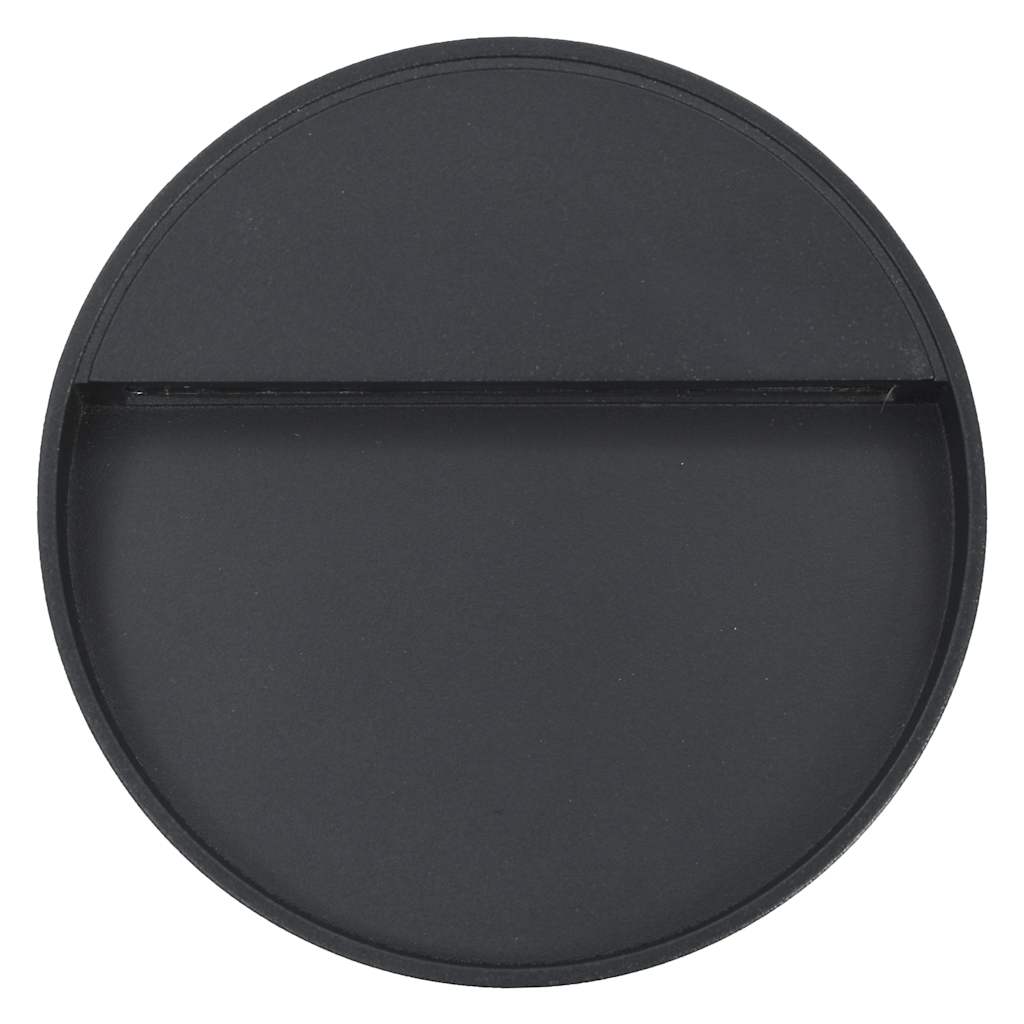 Lampes murales led extérieures 2 pcs. 3 w round black - number 5.