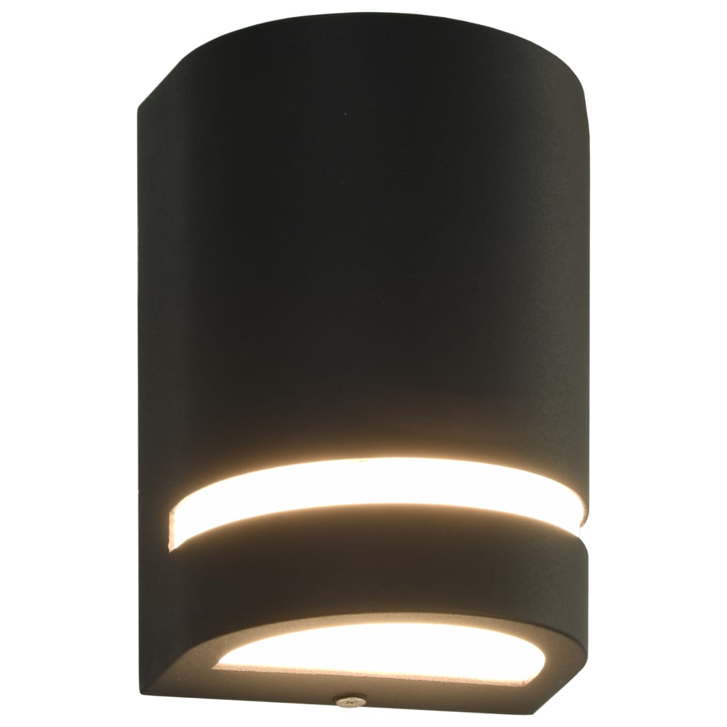 Lampes murales extérieures 2 pcs. 35 w black semi-final - number 2.