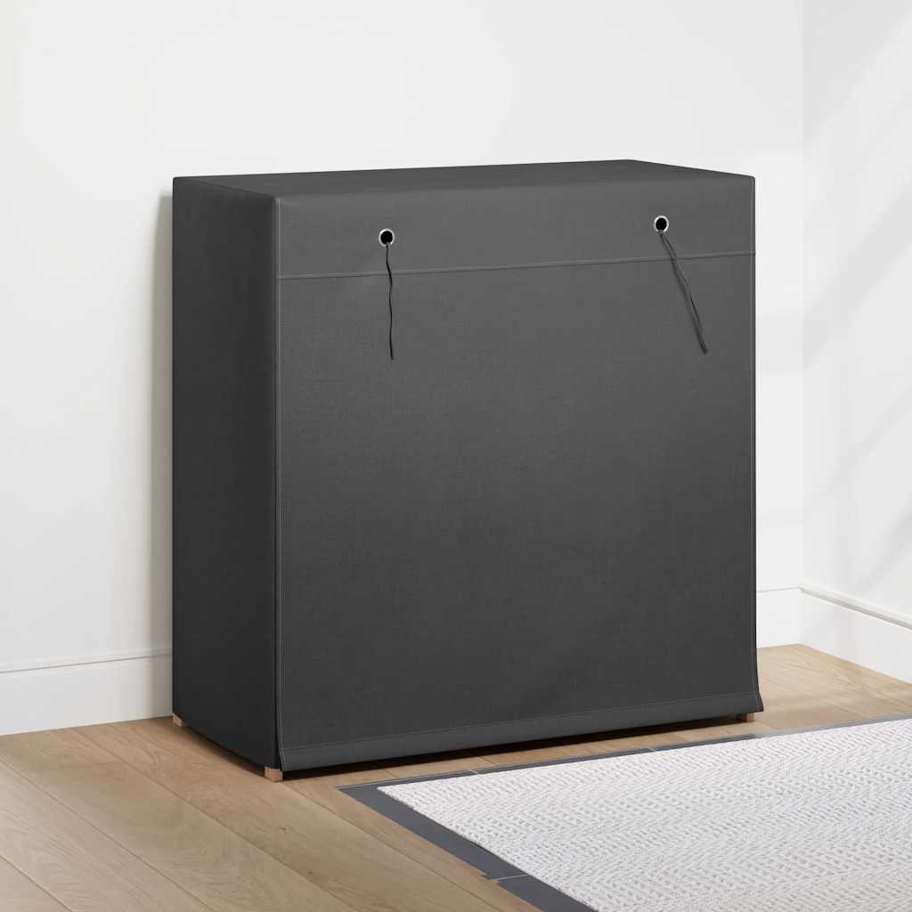 Ormarić za cipele s poklopcem 79 x 40 x 80 cm tkanina - siva, 1 - number 2.