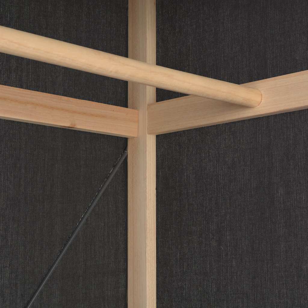 Ormar 79 x 40 x 170 cm tkanina siva - number 5.