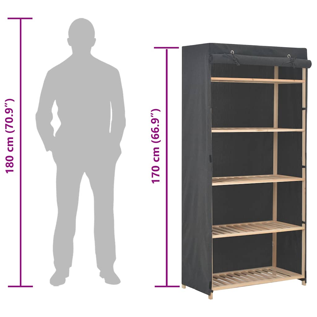 Ormar - sivi, ooo 1, 1 - number 7.