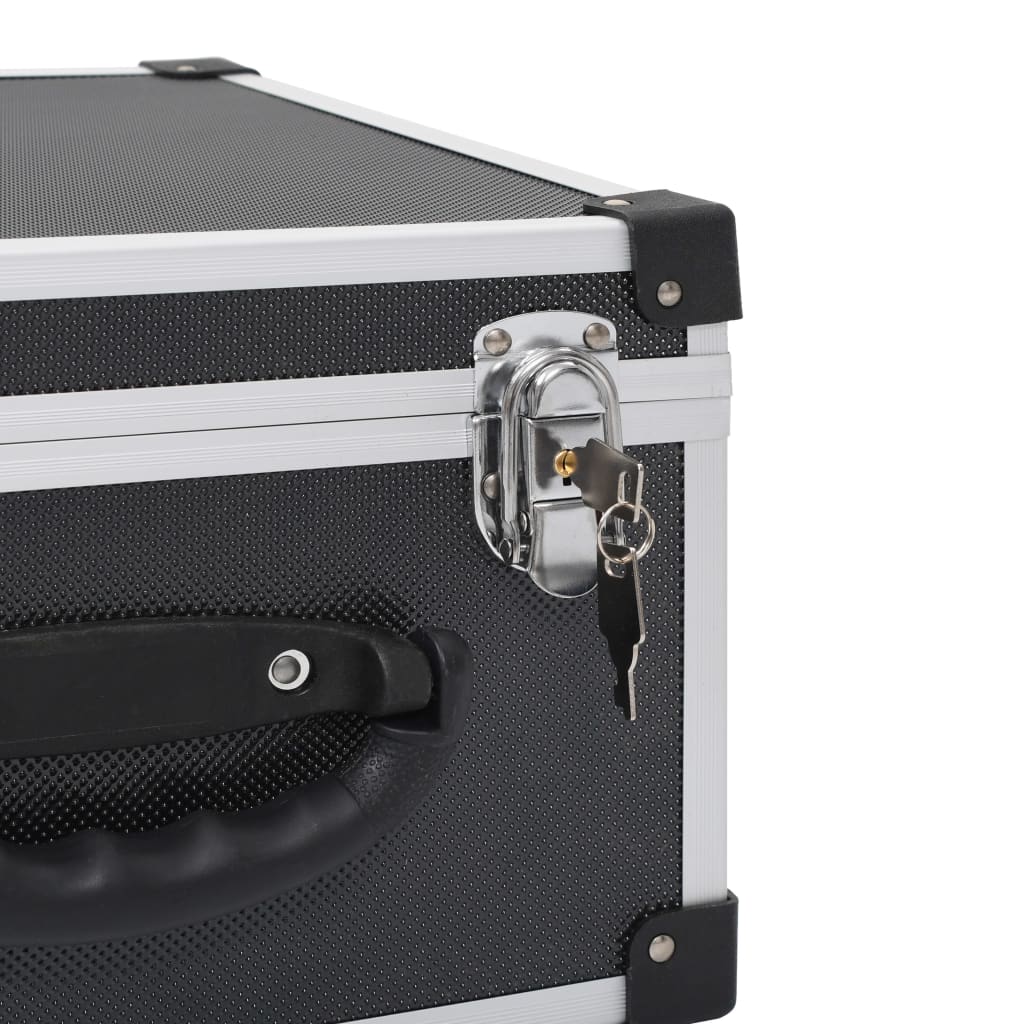 Estuche para cds aluminio abs - negro, 40 - number 8.