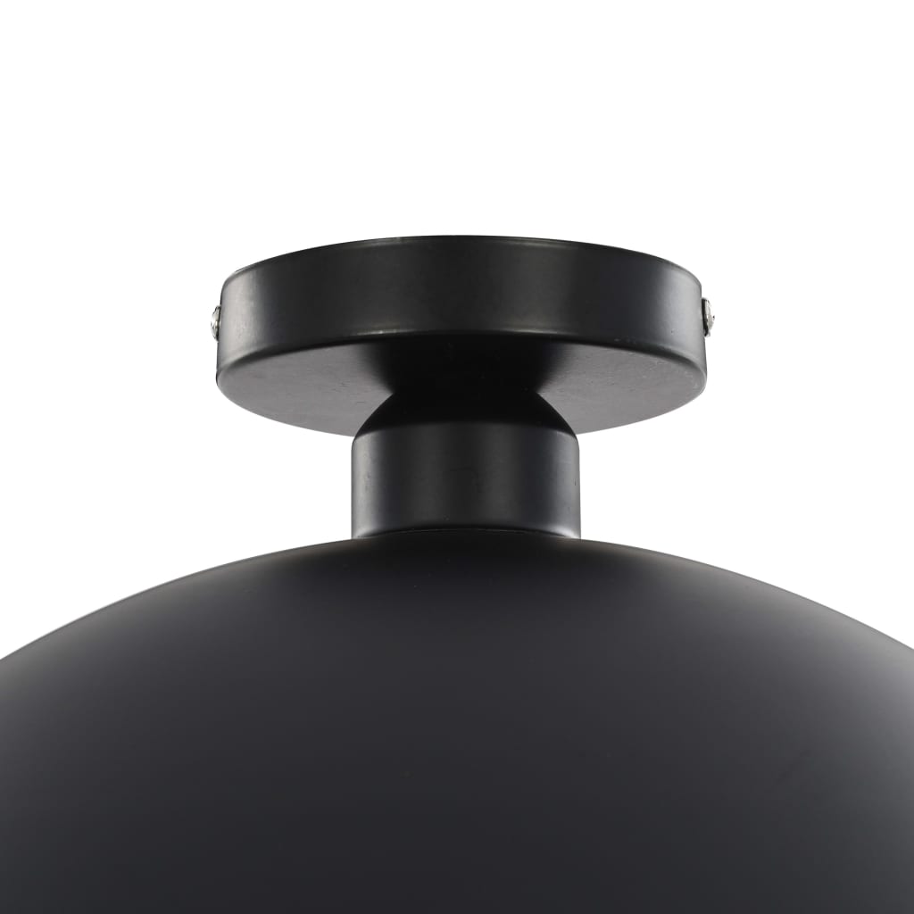 Plafonniers 2 pcs. hémisphère e27 noir et doré - number 11.