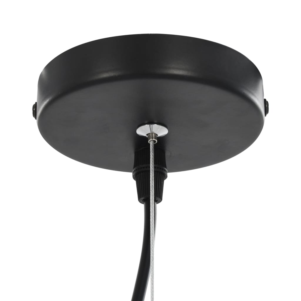 Ceiling lamps pcs. hemisphere e27 black and gold colored - 40 cm, 2 - number 9.