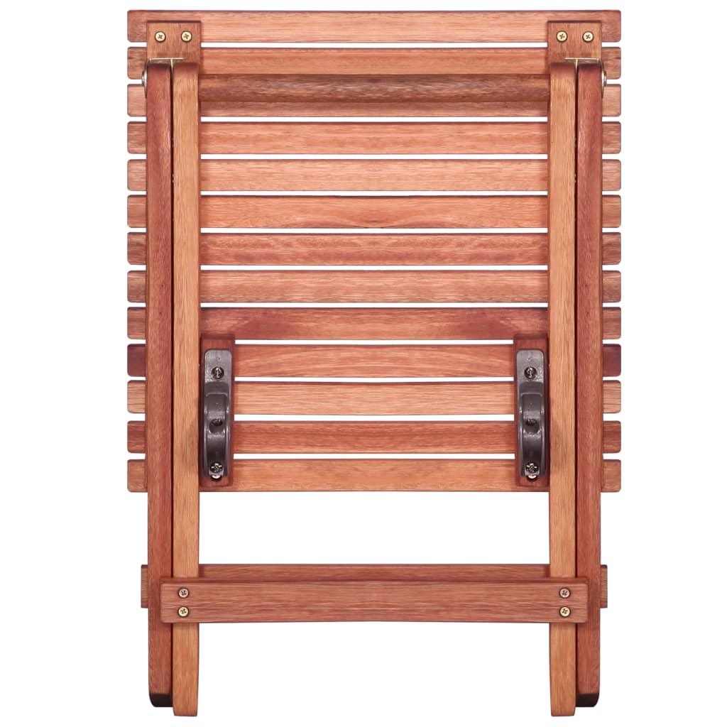 Utendørs bistrosett for barn 3 deler massivt eukalyptustre - number 8.