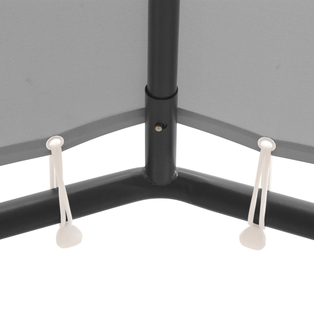 Paviljon 4x4 m antracit siva - number 4.