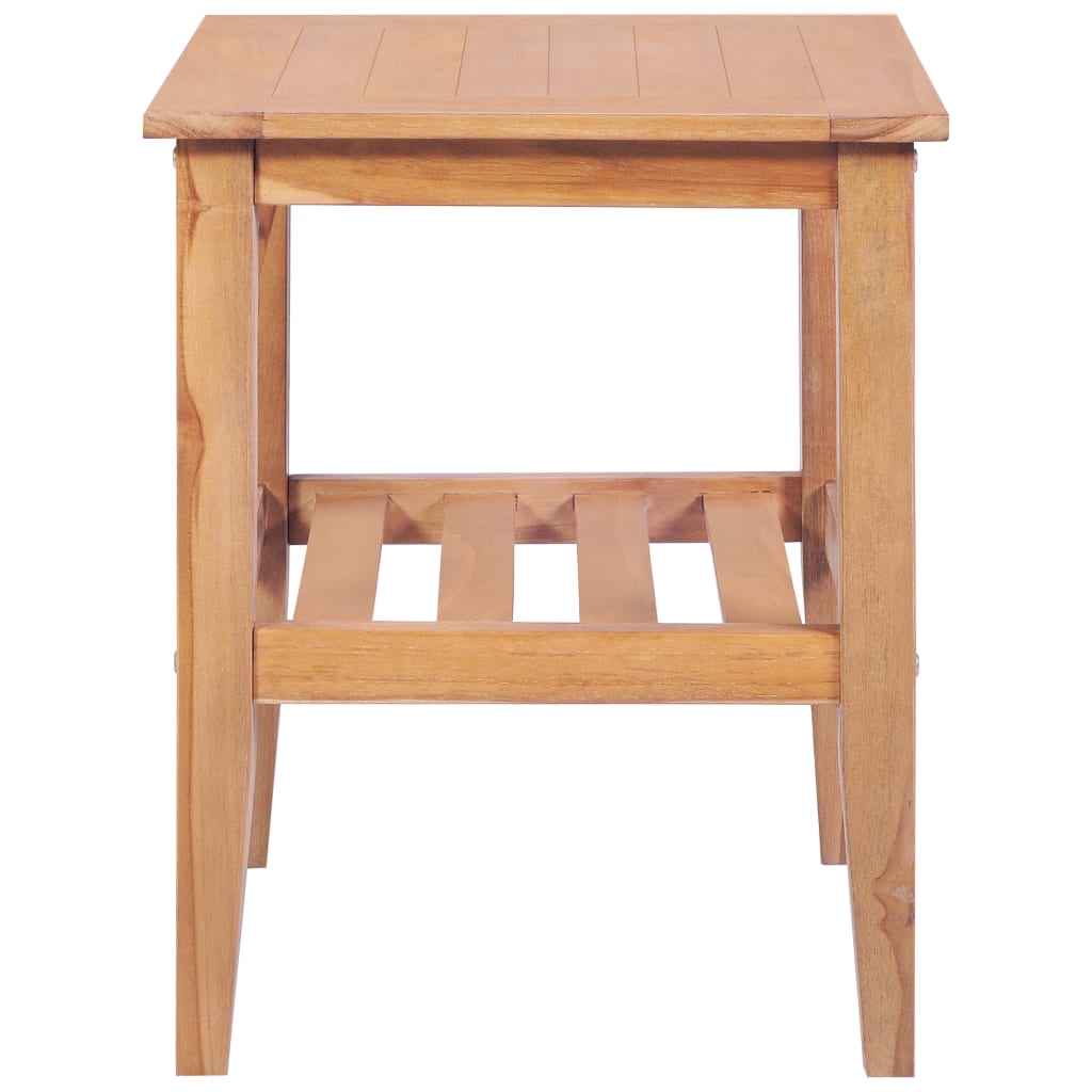 Stolić za kavu 40 x 40 x 50 cm kvadratni, puno tikovino - number 3.