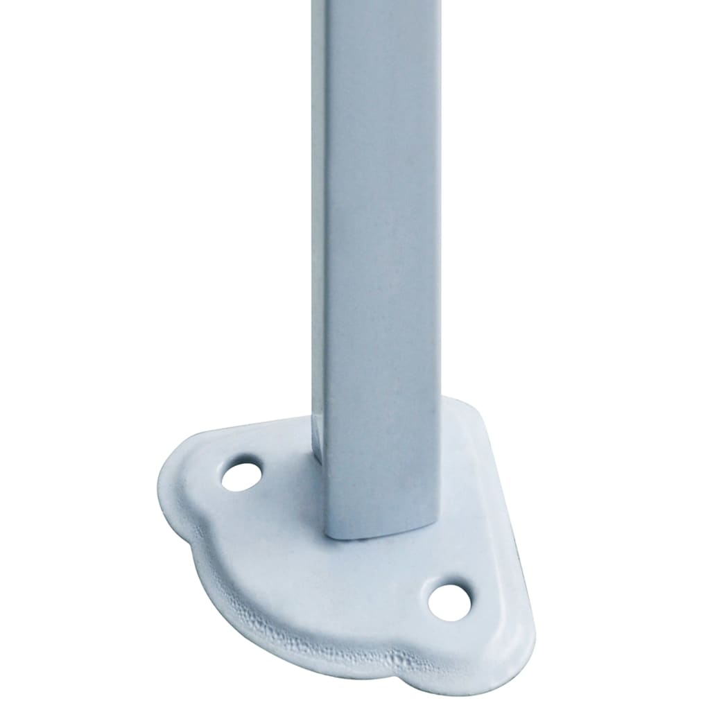 Foldable marquee pop-up with 4 side walls 3 x 3 m anthracite grey - number 7.