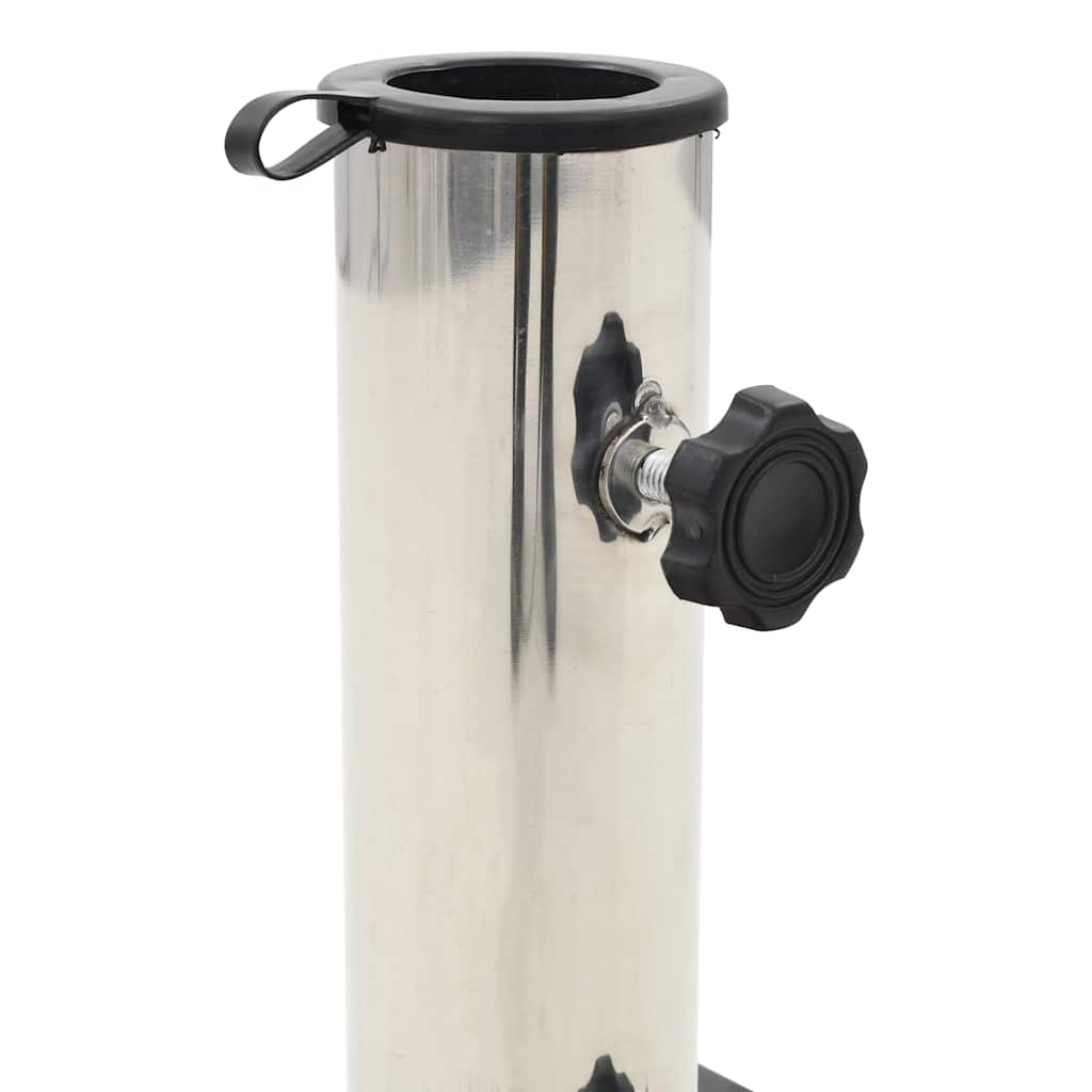 Parasolfod 28,5 kg firkantet granit sort - number 4.