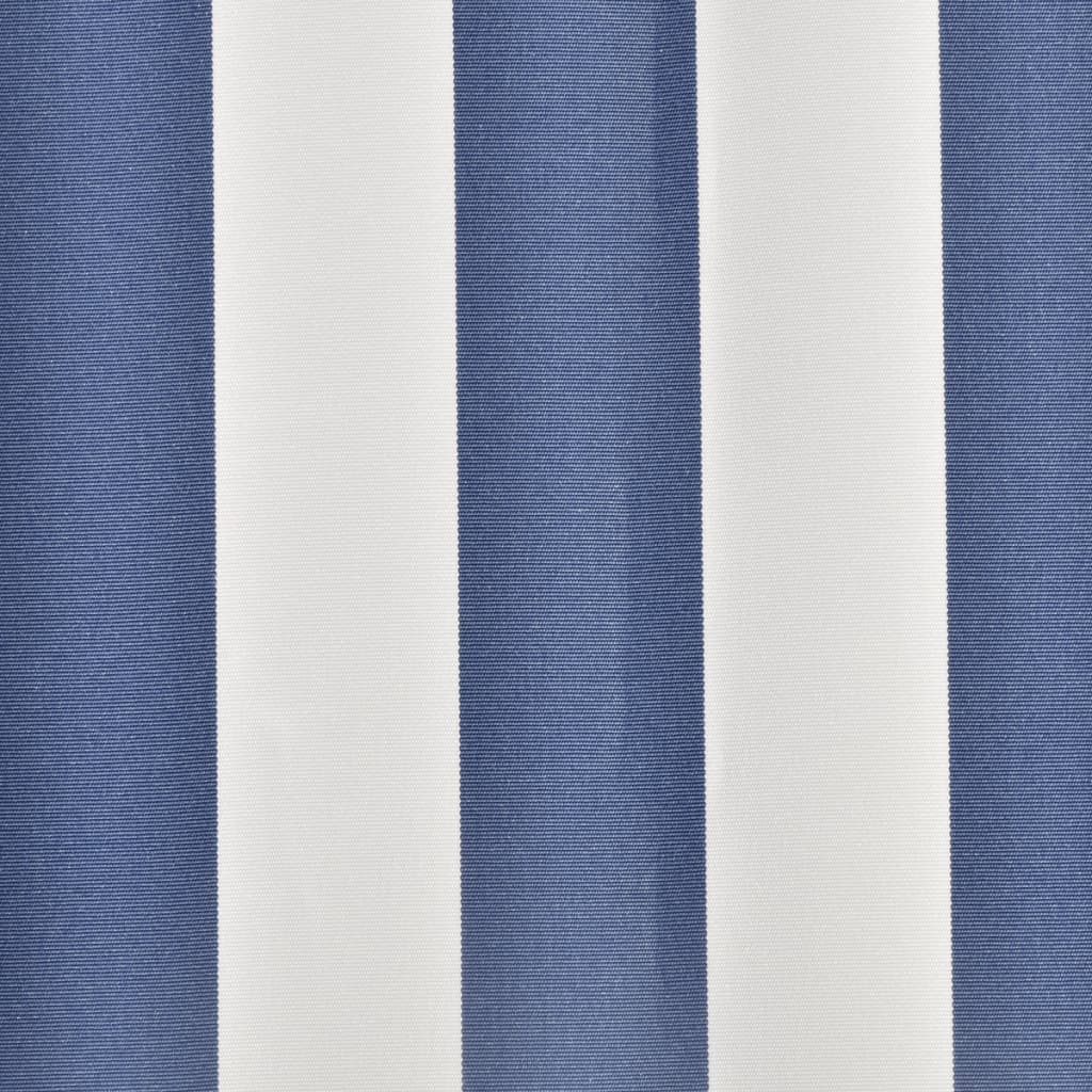 Awning fabric - blue and white, 450 x 300 cm, 1 - number 3.
