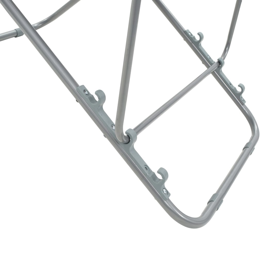 Sklopive ležaljke za plažu kom. čelik i oksford tkanina - plava, 2 - number 9.