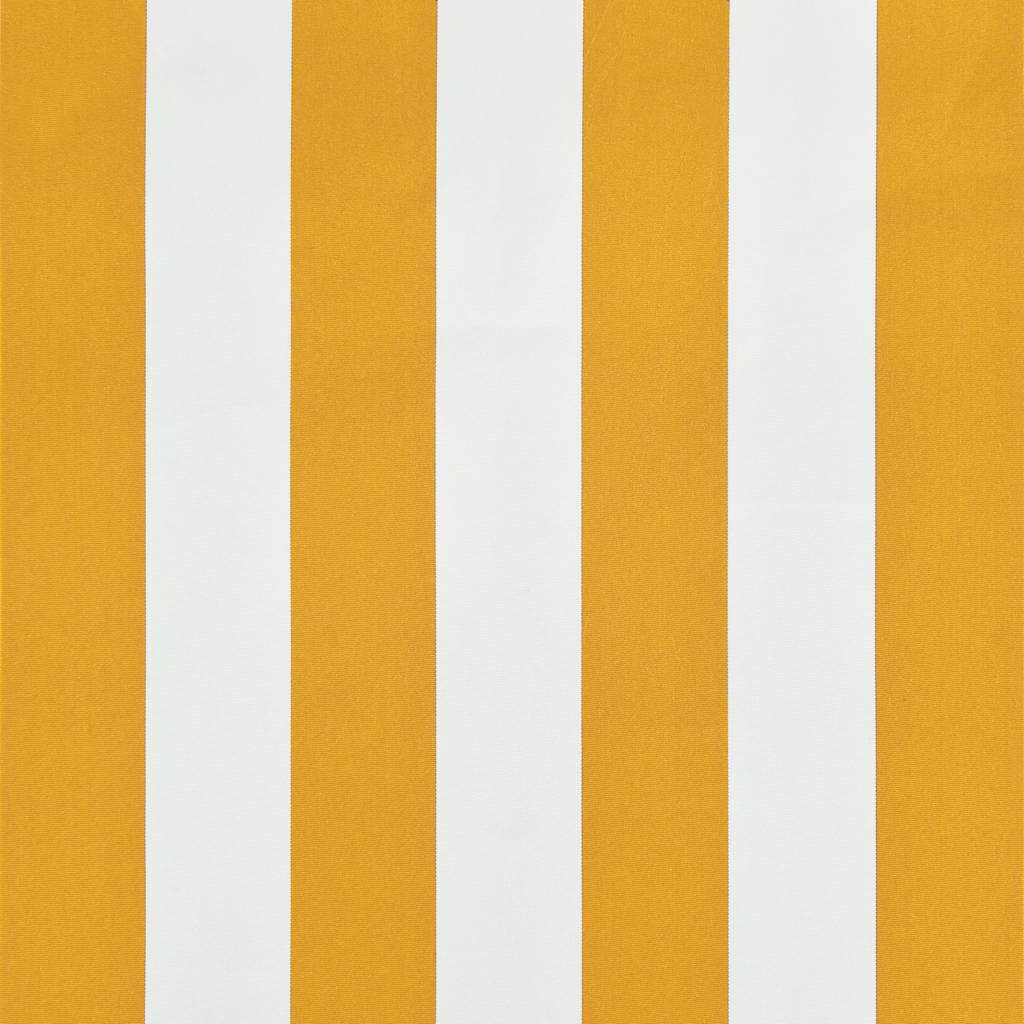 Foldemarkise - gul og hvid, 350 x 150 cm, 1 - number 6.