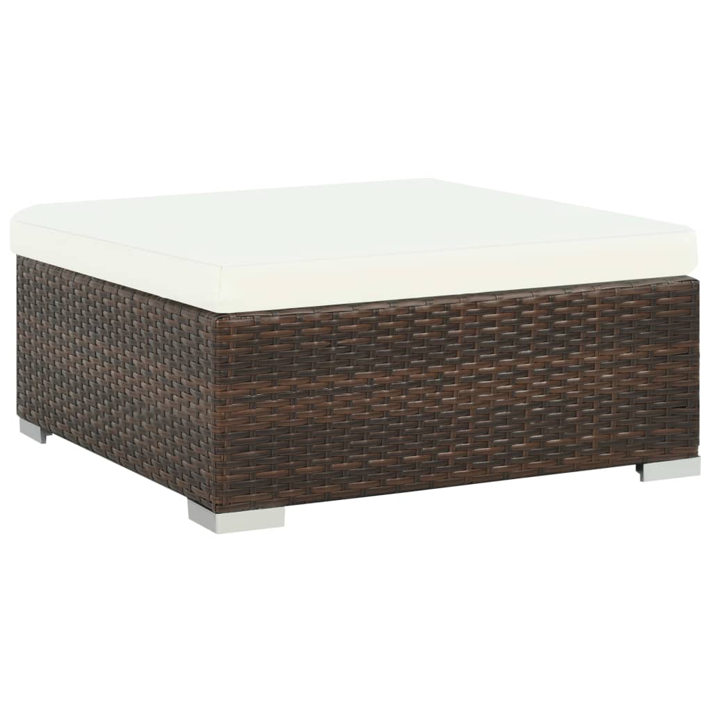 Havel lounge set dijelovi s jastucima polyrattan - brown, da, 7 - number 4.