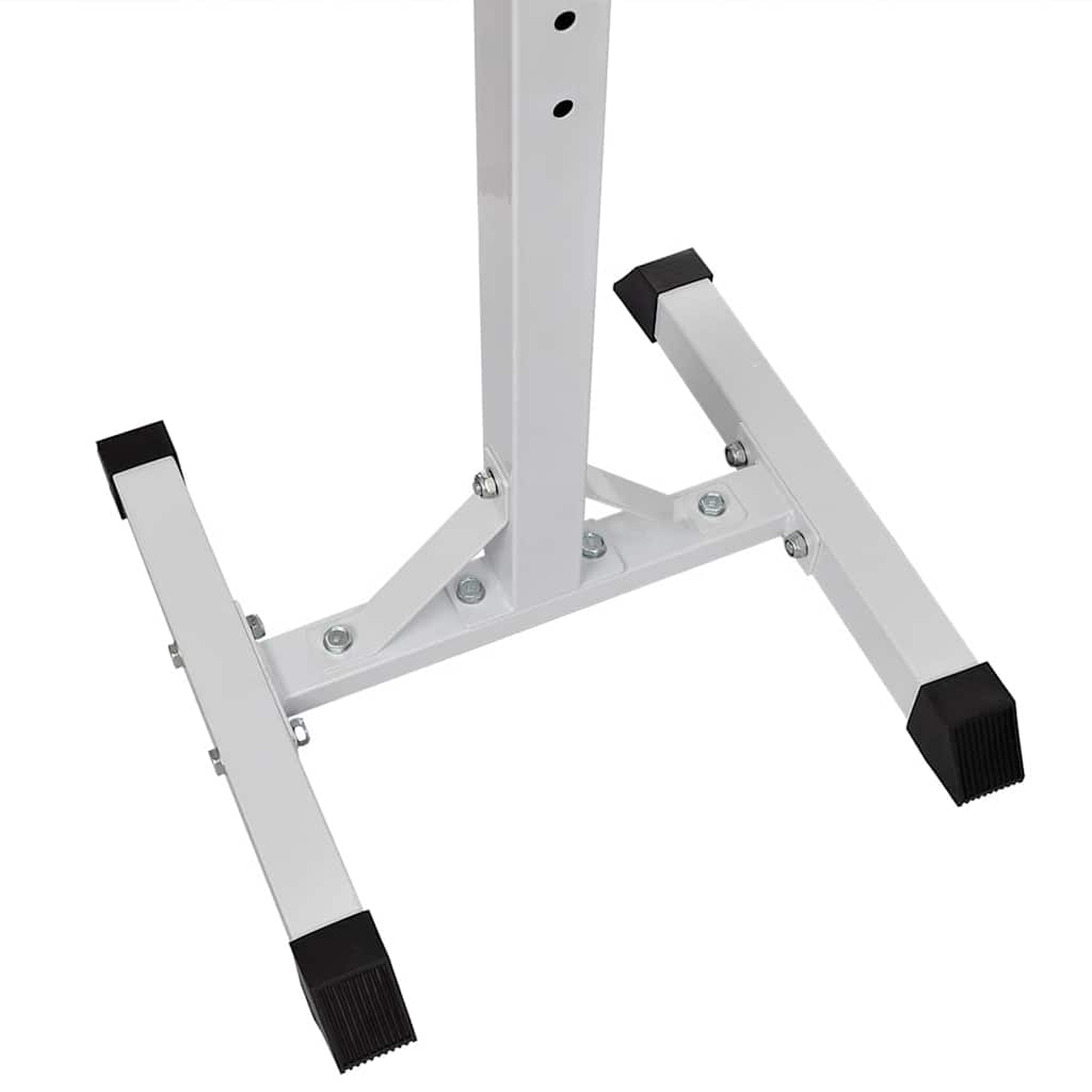 Bilanciere e squat rack con bilanciere e set di manubri da 60,5 kg - number 4.