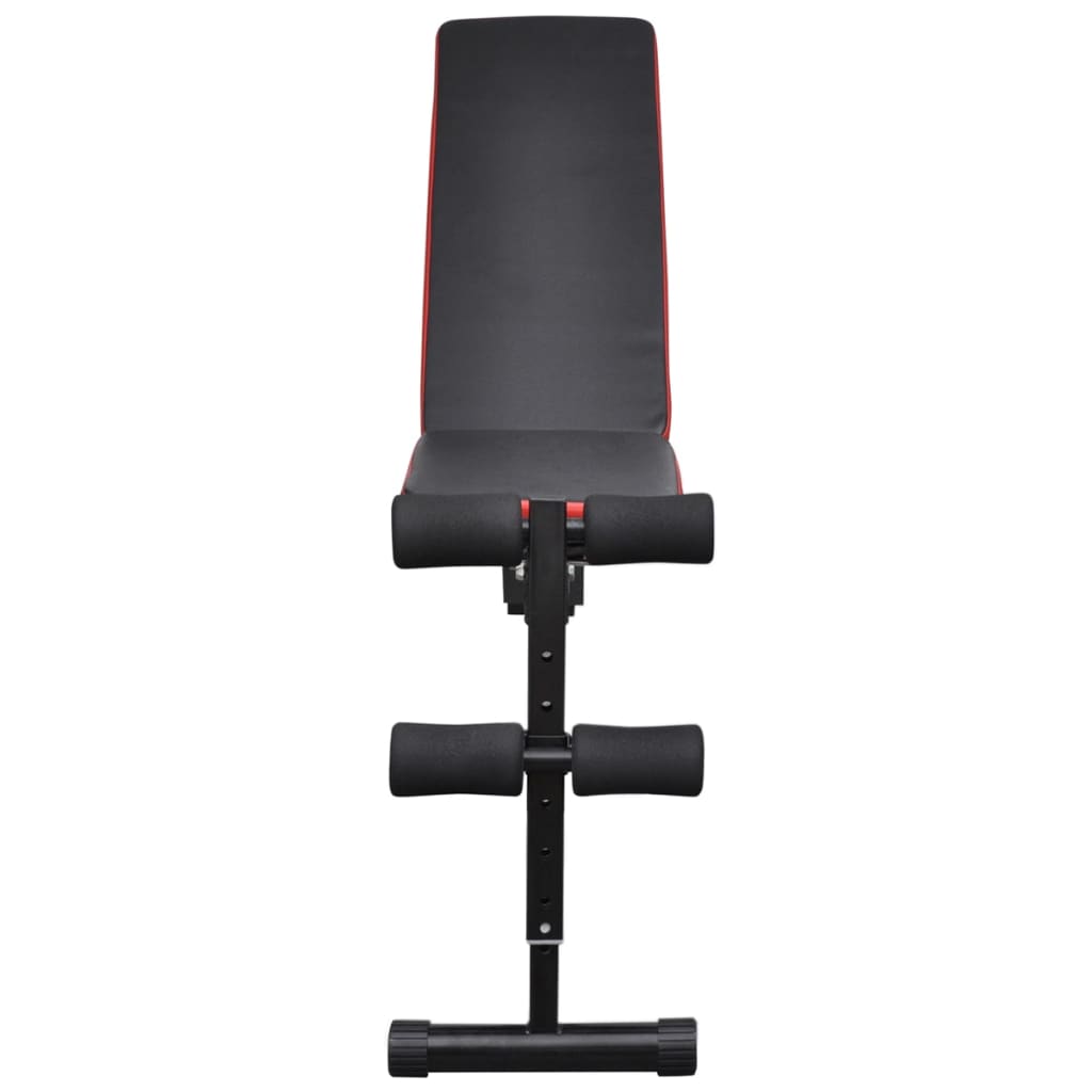 Podesiva klupa za vježbanje trbušnih mišića sa utegom i setom bučica 30,5 kg - number 5.