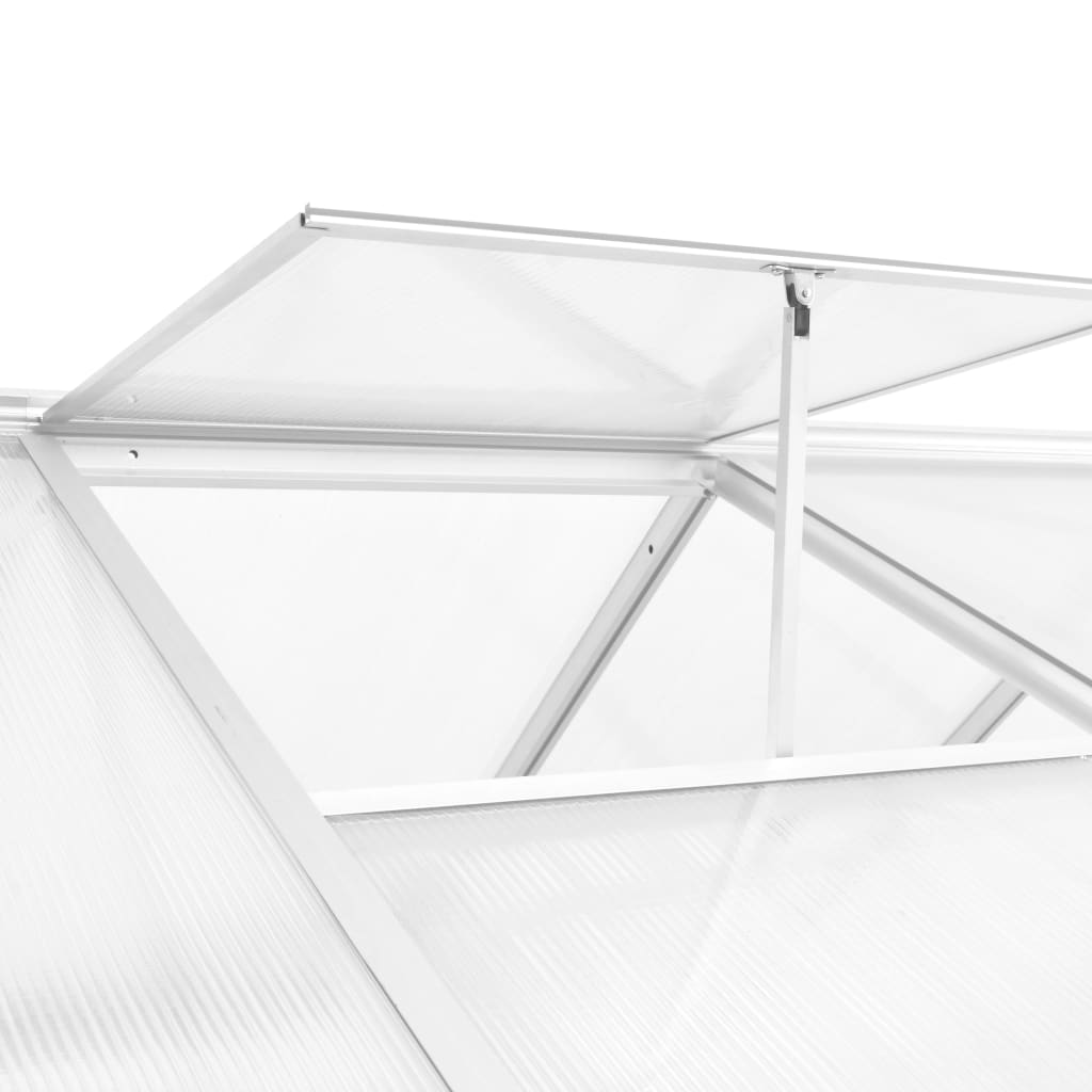Greenhouse 362x190x195 cm 13.41 m³ aluminium - number 4.