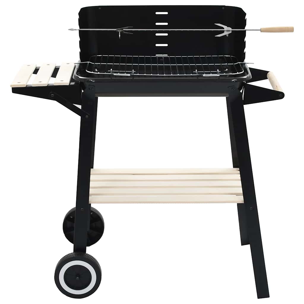 Charcoal grill with wheels - number 2.