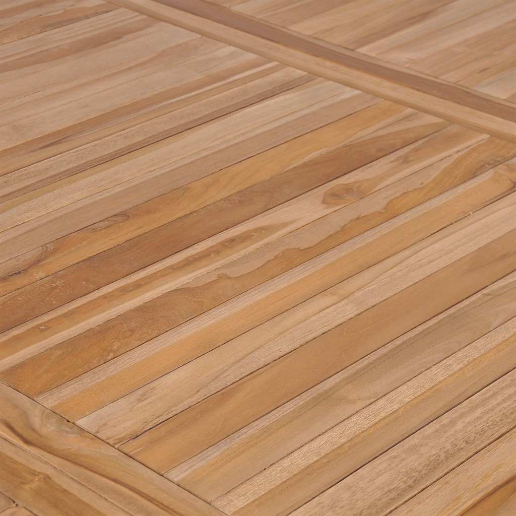 Hagebord 200x100x77 cm heltre teak - number 4.