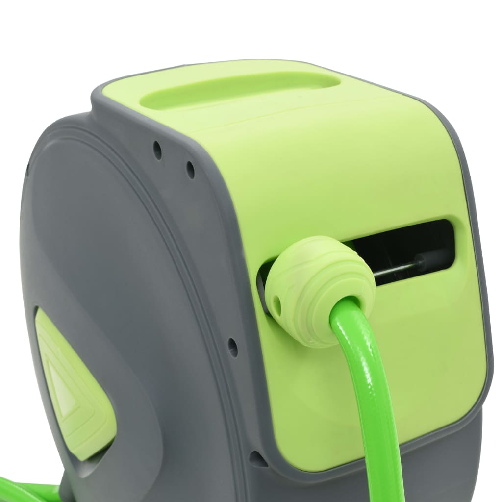 Upprullare för vattenslang infällbar väggmonterad 20 + 2 m - number 4.